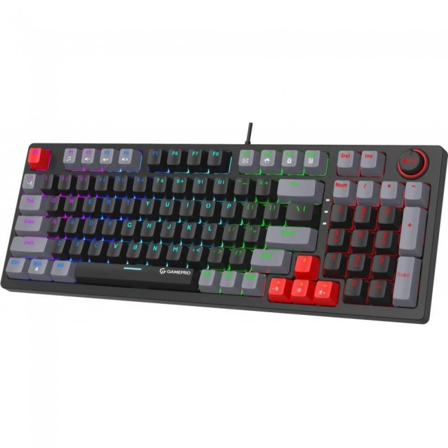 GamePro MK120 Blue Switches USB Black (MK120B)