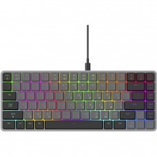 Клавиатура GamePro MK141R Red Swich Low Profile RGB USB Dark Gray