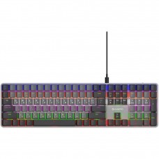 Клавиатура GamePro MK145R Red Swich Low Profile USB Dark Gray