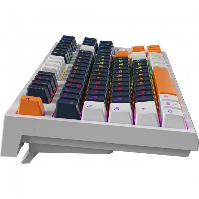 Клавиатура GamePro MK180 Outemu Red Hot-Swap Switch White