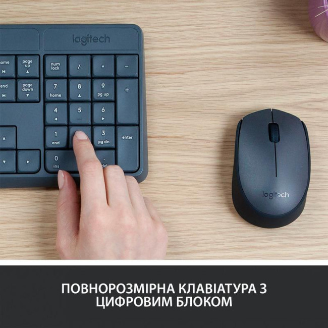 Клавиатура Logitech MK235 WL UA (920-007931)