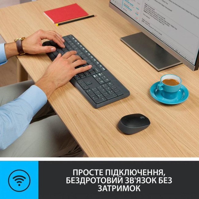 Клавиатура Logitech MK235 WL UA (920-007931)