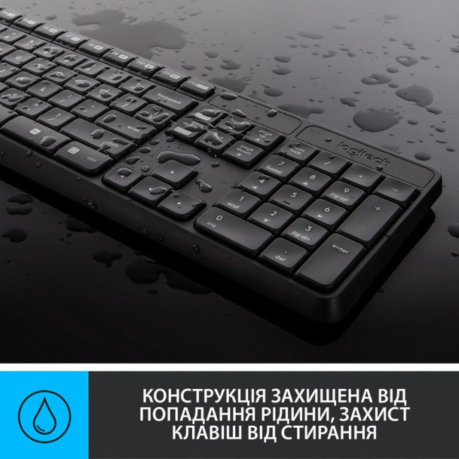 Клавиатура Logitech MK235 WL UA (920-007931)