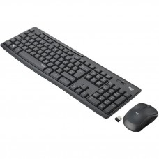 Беспроводная клавиатура и мышь Logitech MK295 Silent Graphite UA (920-009807, 920-009800)