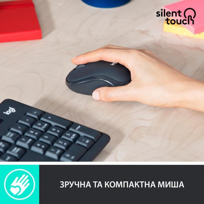 Logitech MK295 Silent Graphite UA (920-009807, 920-009800)