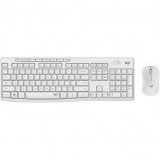 Беспроводная клавиатура и мышь Logitech MK295 Silent Off-White UA (920-009824)