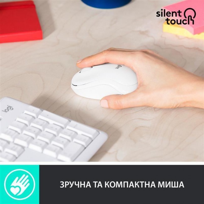 Logitech MK295 Silent Off-White UA (920-009824)