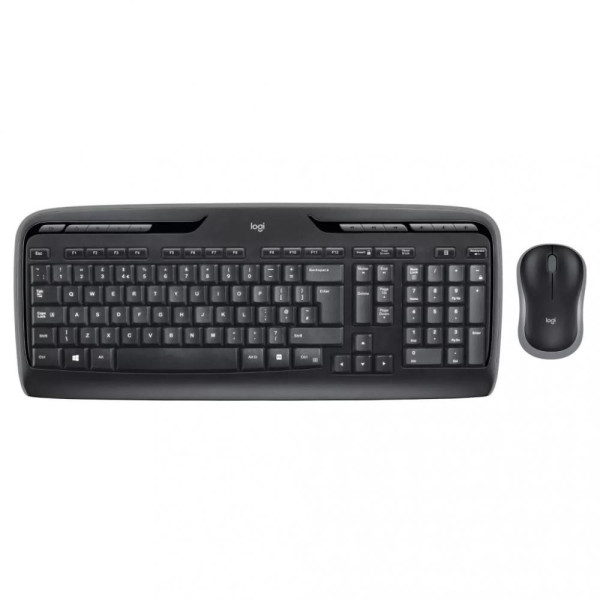 Комплект (клавиатура + мышь) Logitech MK330 Wireless UA Black (920-003989)
