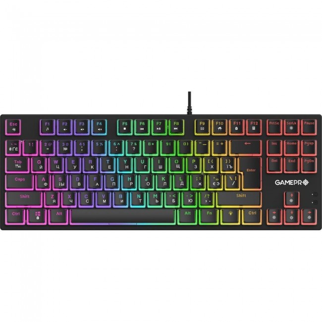 GamePro MK80B Blue Switch RGB USB Black