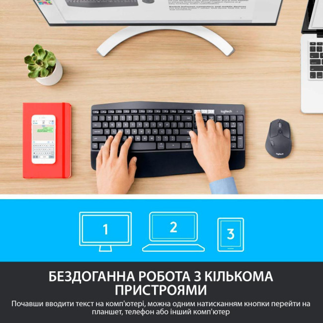 Клавиатура Logitech MK850 Performance UA (920-008226)