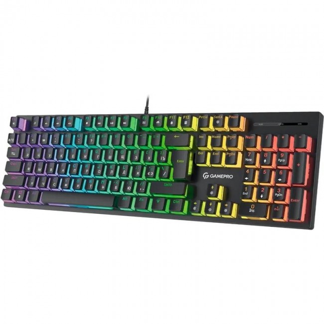 GamePro MK85B Blue Switch RGB USB Black (MK85B)