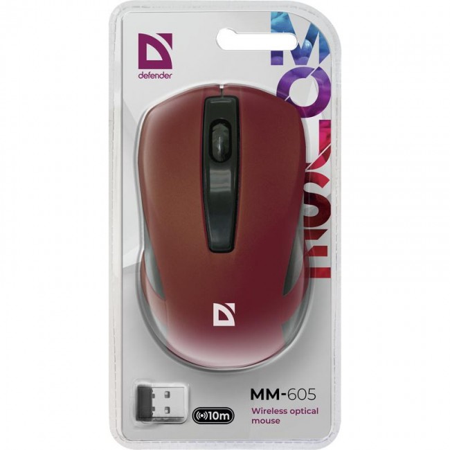 Defender MM-605 Wireless Red (52605)