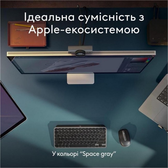 Logitech MX Keys Mini For Mac Space Gray (920-012652)