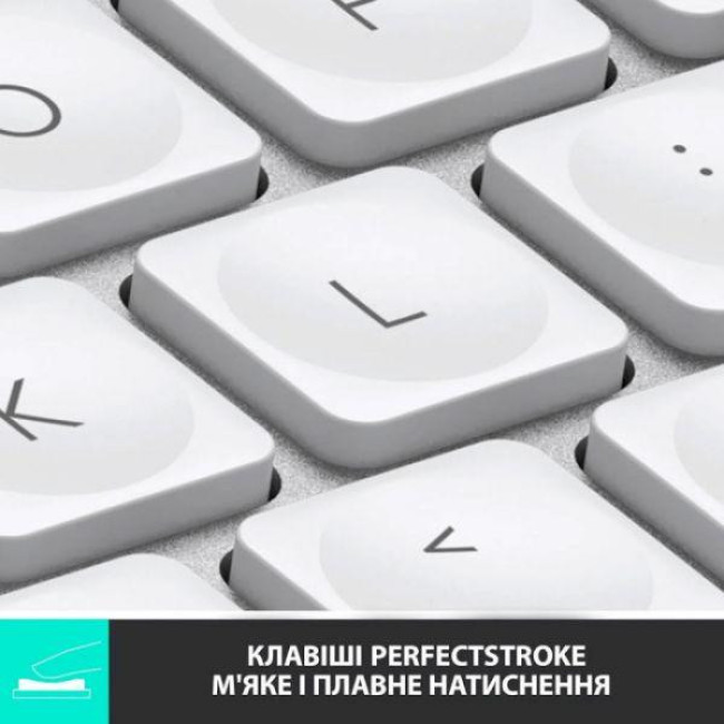 Клавиатура Logitech MX Keys Mini For Mac Wireless Illuminated Pale Grey (920-010526)