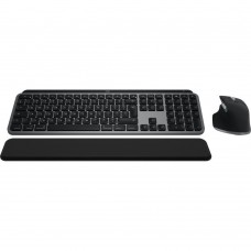 Беспроводная клавиатура и мышь Logitech MX Keys S Combo for Mac Space Gray (920-012845)