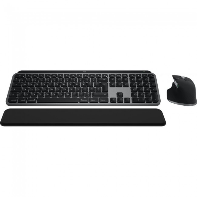 Беспроводная клавиатура и мышь Logitech MX Keys S Combo for Mac Space Gray (920-012845)
