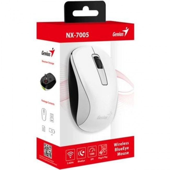 Genius NX-7005 Wireless White NP (31030017401)