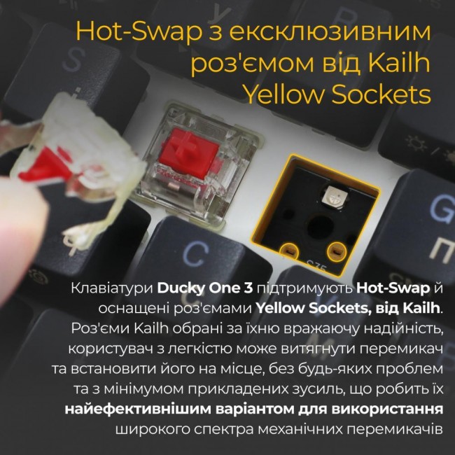 Ducky One 3 Mini Cherry MX Brown RGB UA USB Black (DKON2161ST-BUAPXCLAWSC1)