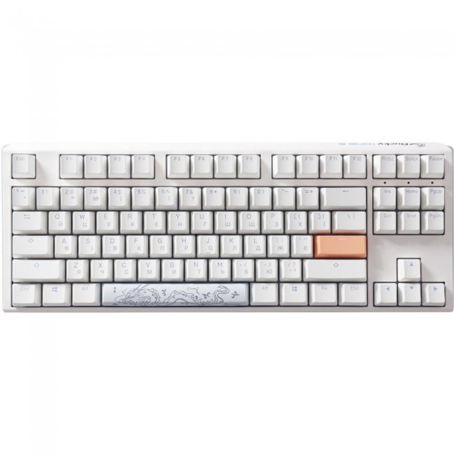 Ducky One 3 TKL Cherry MX Speed Silver RGB UA USB White (DKON2187ST-PUAPXPWWWSC1)