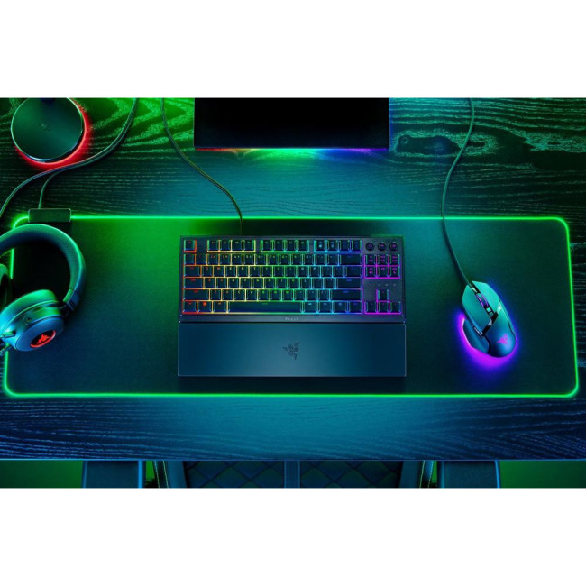 Клавиатура Razer Ornata V3 TKL RGB 84key Mecha-Membrane Switch UKR (RZ03-04881800-R371)