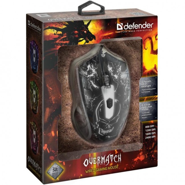 Defender Overmatch GM-069 USB Black (52069)