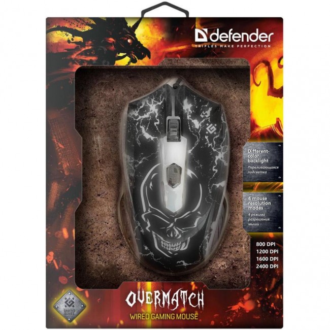 Defender Overmatch GM-069 USB Black (52069)