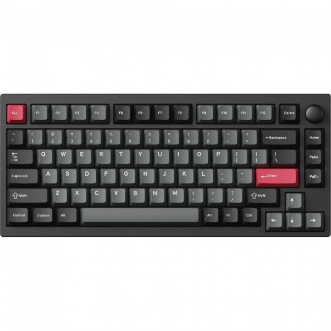 Lemokey P1 Pro Keychron Super Red Carbon Black (P1P-M1-UA)