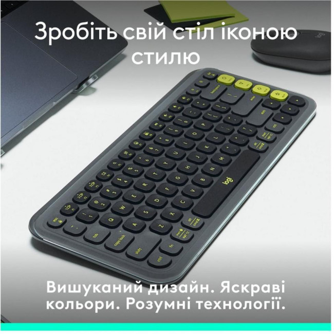 Logitech POP Icon Keys Graphite (920-013157)