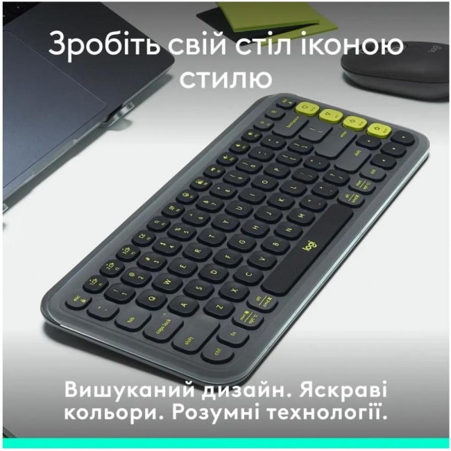 Logitech POP Icon Keys Graphite (920-013157)