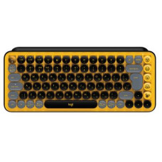 Logitech POP Keys Wireless Mechanical Keyboard UA Blast Yellow (920-010735)