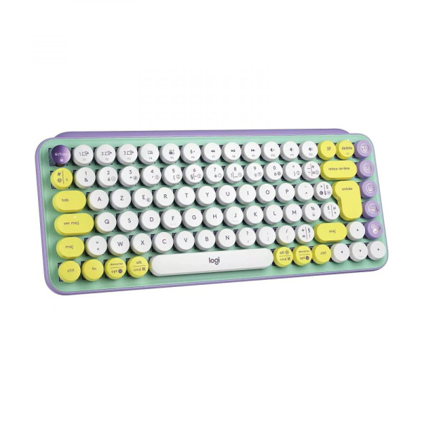 Клавиатура Logitech POP Keys Wireless Mechanical Keyboard UA Daydream Mint (920-010736)