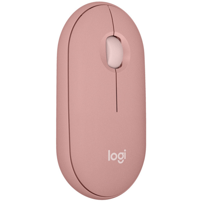 Миша Logitech Pebble Mouse 2 M350s Tonal Rose (910-007014)