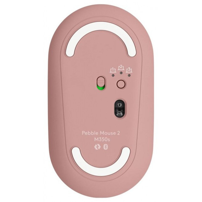 Миша Logitech Pebble Mouse 2 M350s Tonal Rose (910-007014)