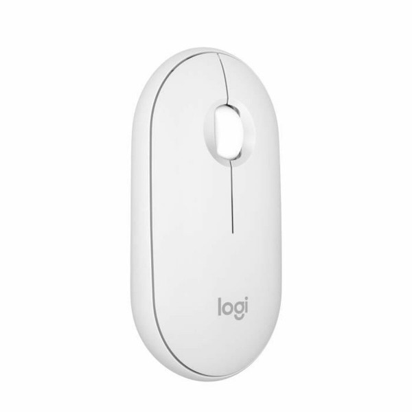 Мышь Logitech Pebble Mouse 2 M350s Tonal White (910-007013)