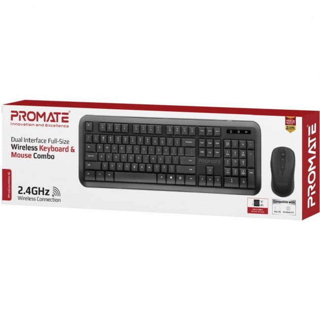 Promate ProCombo-6 Wireless Black