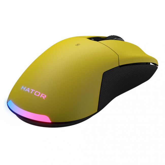Мышь HATOR Pulsar 2 Pro Wireless Yellow (HTM-532)