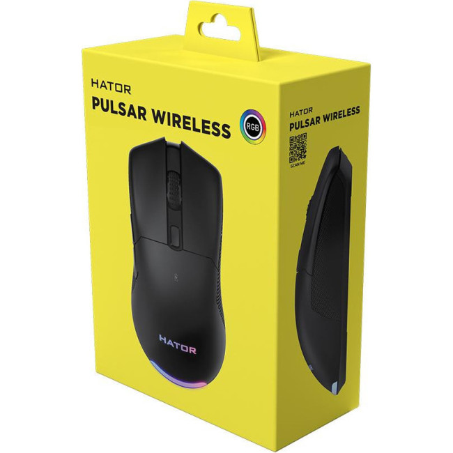 Мышь HATOR Pulsar Wireless Black (HTM-315)