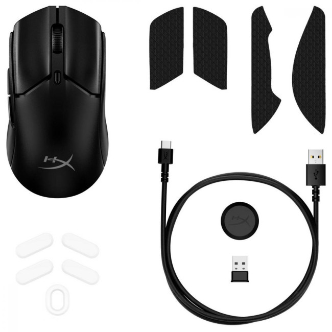 Мышь HyperX Pulsefire Haste 2 Mini Wireless black (7D388AA)