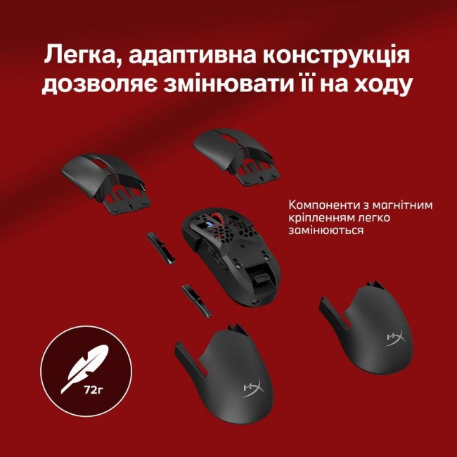 HyperX Pulsefire Saga Pro Black (A2PB2AA)