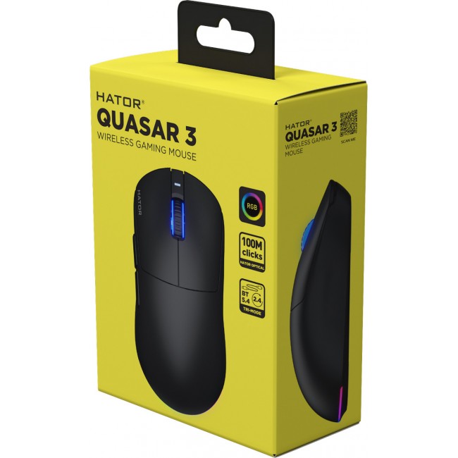 HATOR Quasar 3 Wireless Black (HTM730)