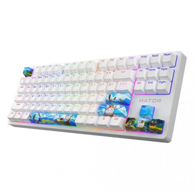 Клавиатура HATOR Rockfall 2 Mecha TKL Authentic Edition Fighting Cats (HTK-532)