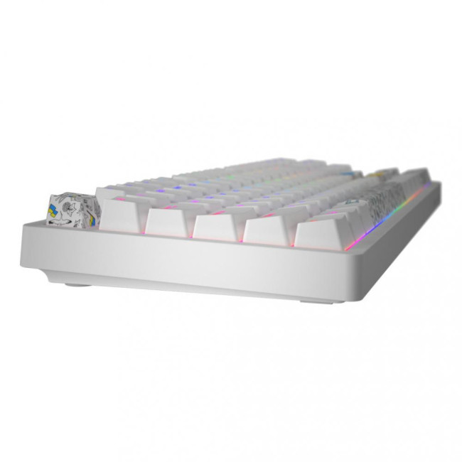 Клавіатура HATOR Rockfall 2 Mecha TKL Authentic Edition White (HTK-531)