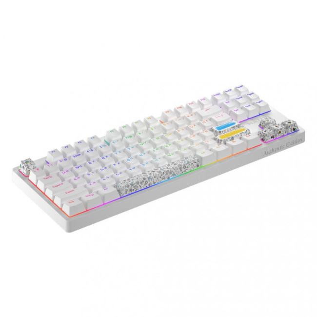Клавіатура HATOR Rockfall 2 Mecha TKL Authentic Edition White (HTK-531)