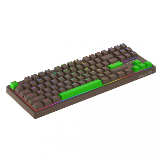 Клавіатура HATOR Rockfall 2 Mecha TKL Autograph Edition Choco (HTK-527)