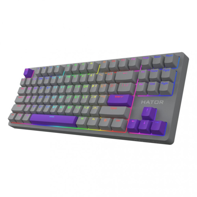 Клавиатура HATOR Rockfall 2 Mecha TKL Autograph Edition Titanium (HTK-526)