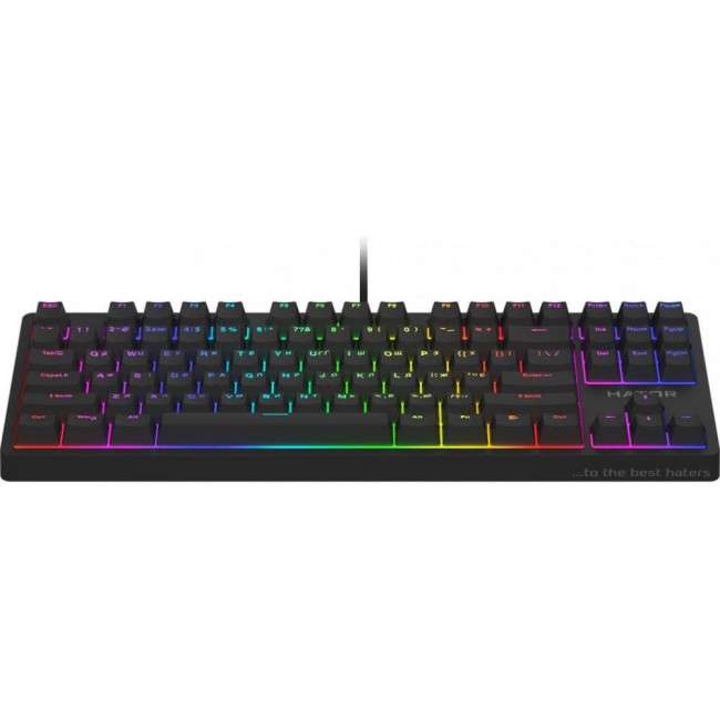 Клавиатура HATOR Rockfall 2 Mecha TKL Orange Black (HTK-520)