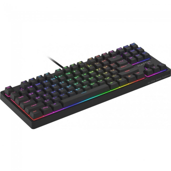 Клавиатура HATOR Rockfall 2 Mecha TKL Orange Black (HTK-520)
