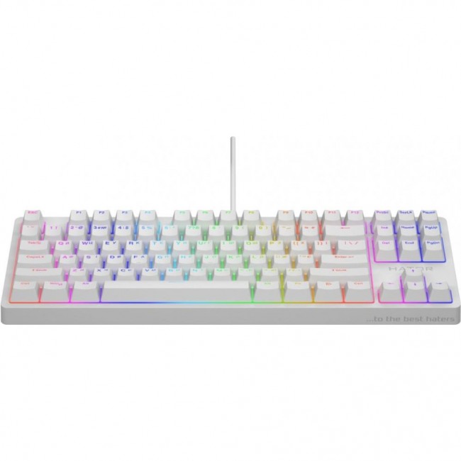 Клавиатура HATOR Rockfall 2 Mecha TKL Orange White (HTK-521)