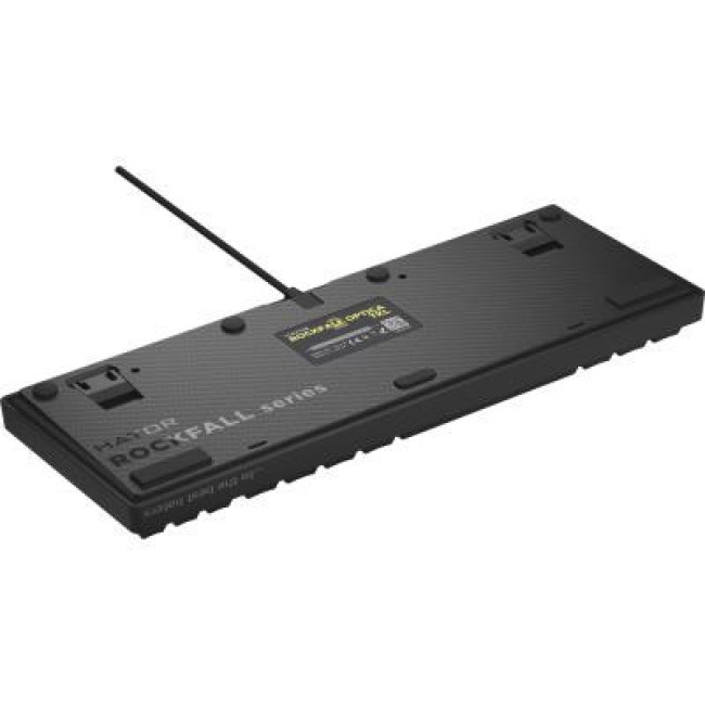 Клавиатура HATOR Rockfall 2 Optica TKL Black Switch Black (HTK-730)