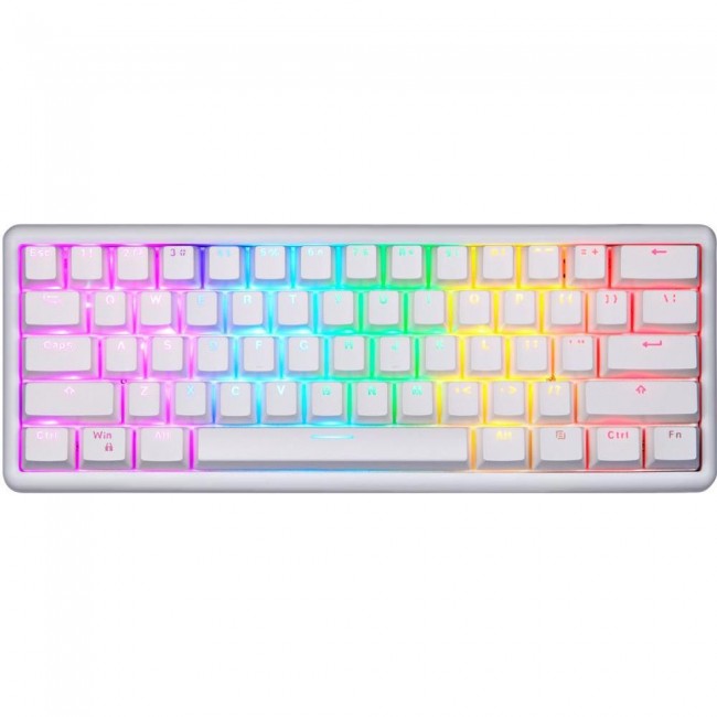 Клавиатура Motospeed SK66 Gateron Blue Hot Swap White (mtsk66wmb)